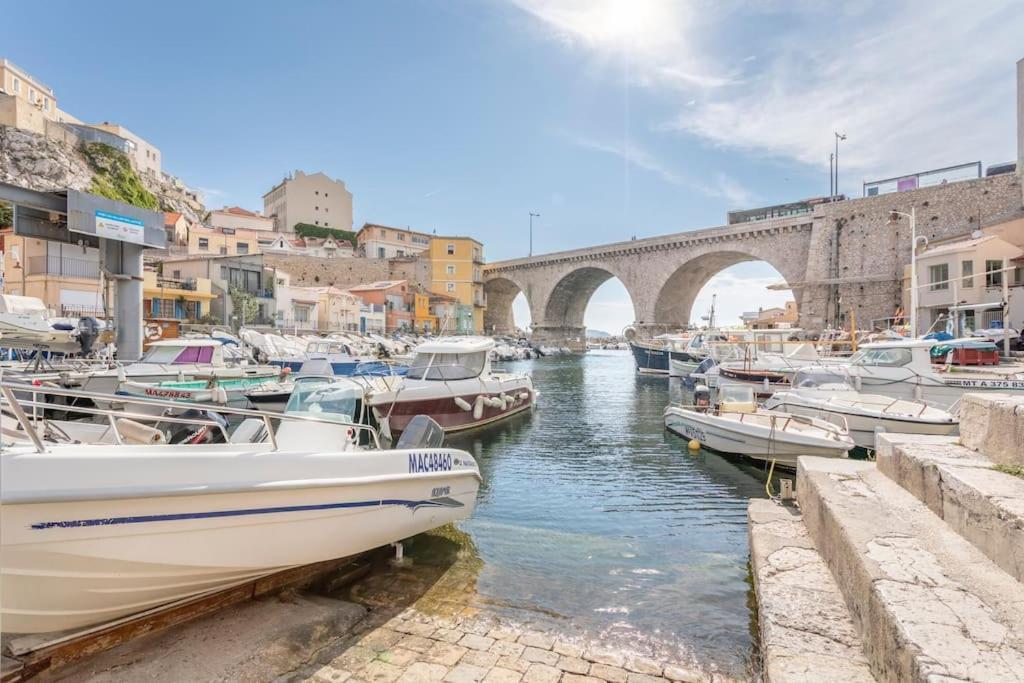 Le Pecheur -Charmant-T3 Au Coeur Du Vallon Marseille Extérieur photo